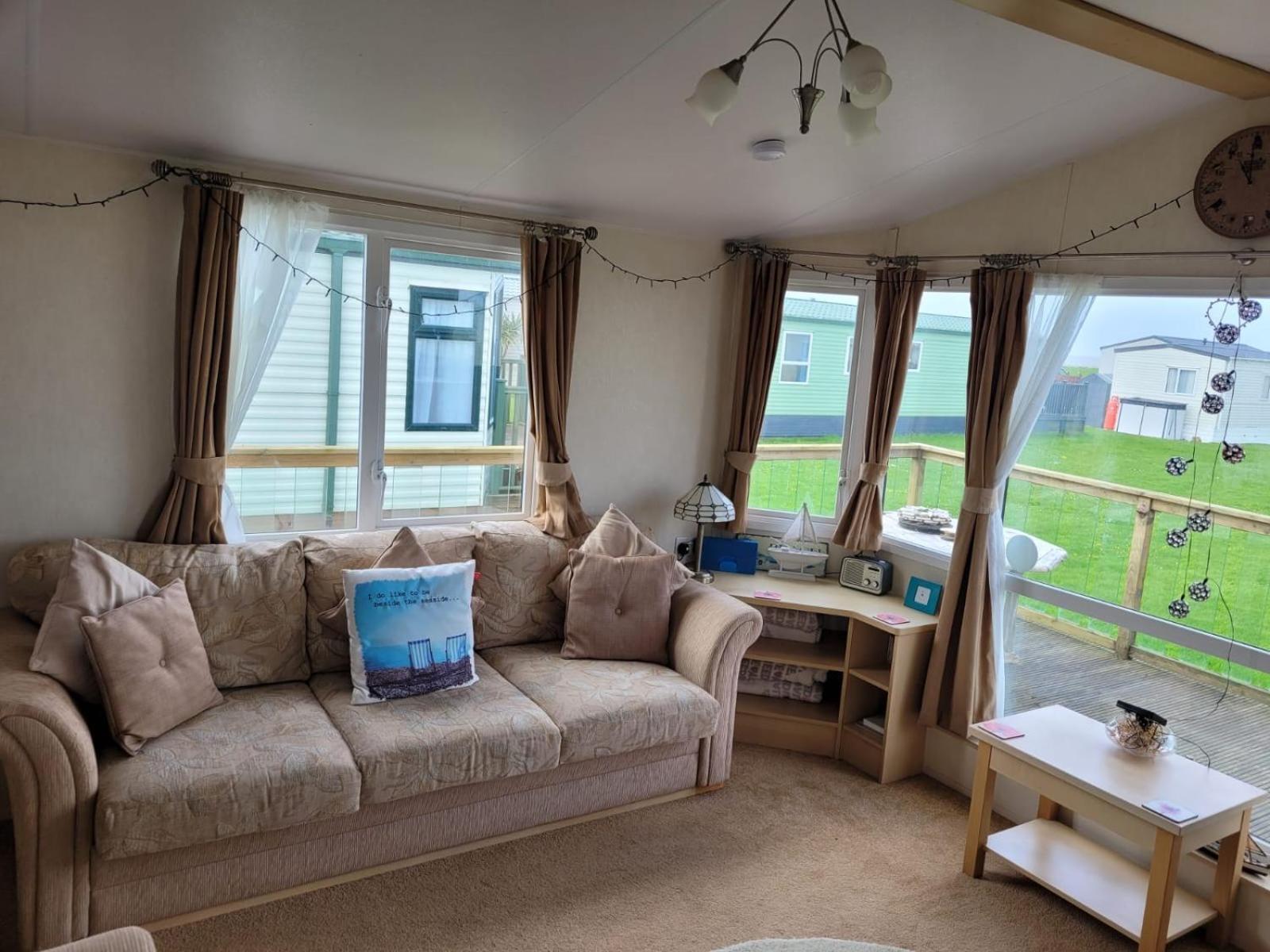 Cosy Caravan Sunbeach Llwyngwril Exterior foto