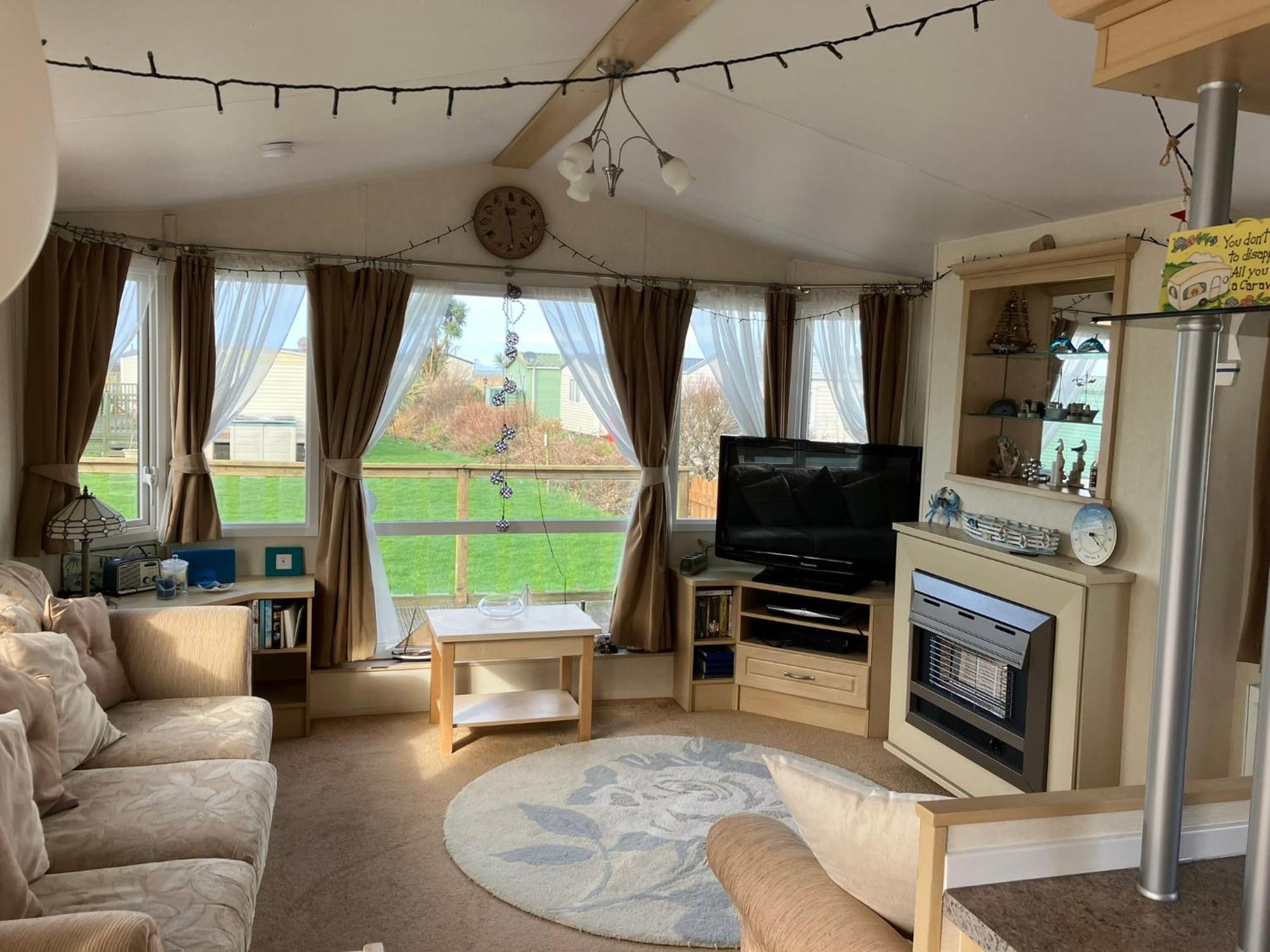 Cosy Caravan Sunbeach Llwyngwril Exterior foto